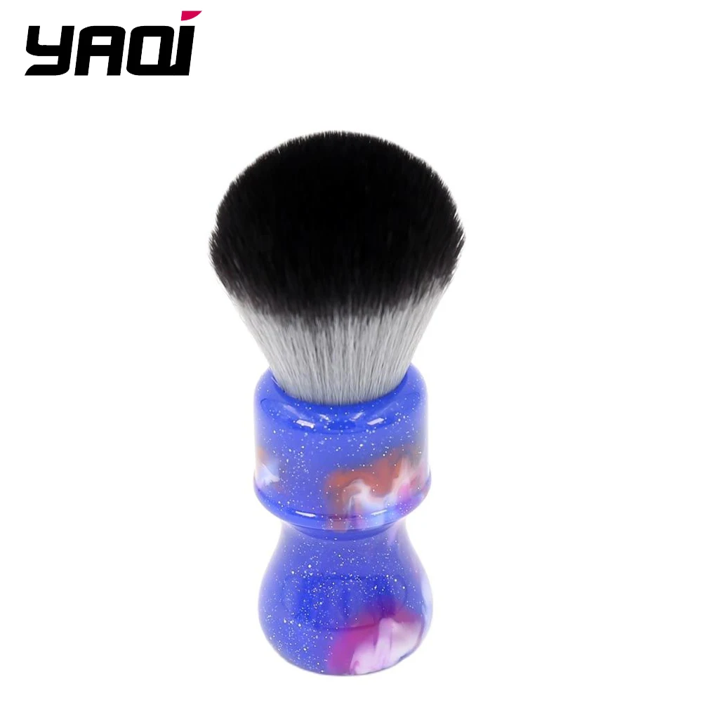 24MM Yaqi Colorful Mysterious Space Color Handle Timber Wolf Knot Men Shaving Brushes