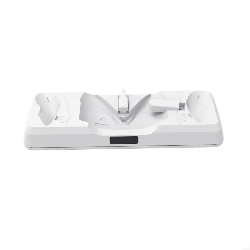 

83CC Headset and Controller Charging Holder Stand with LED Indicators and Colorful Lighting for MQ 3S
