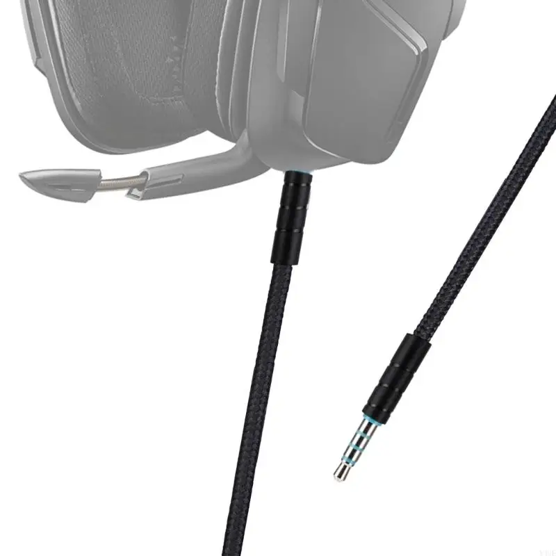 y4ue سماعة الرأس سلك لـ G633 G933 استمتع بتجربة فائقة مع هذا الحبل