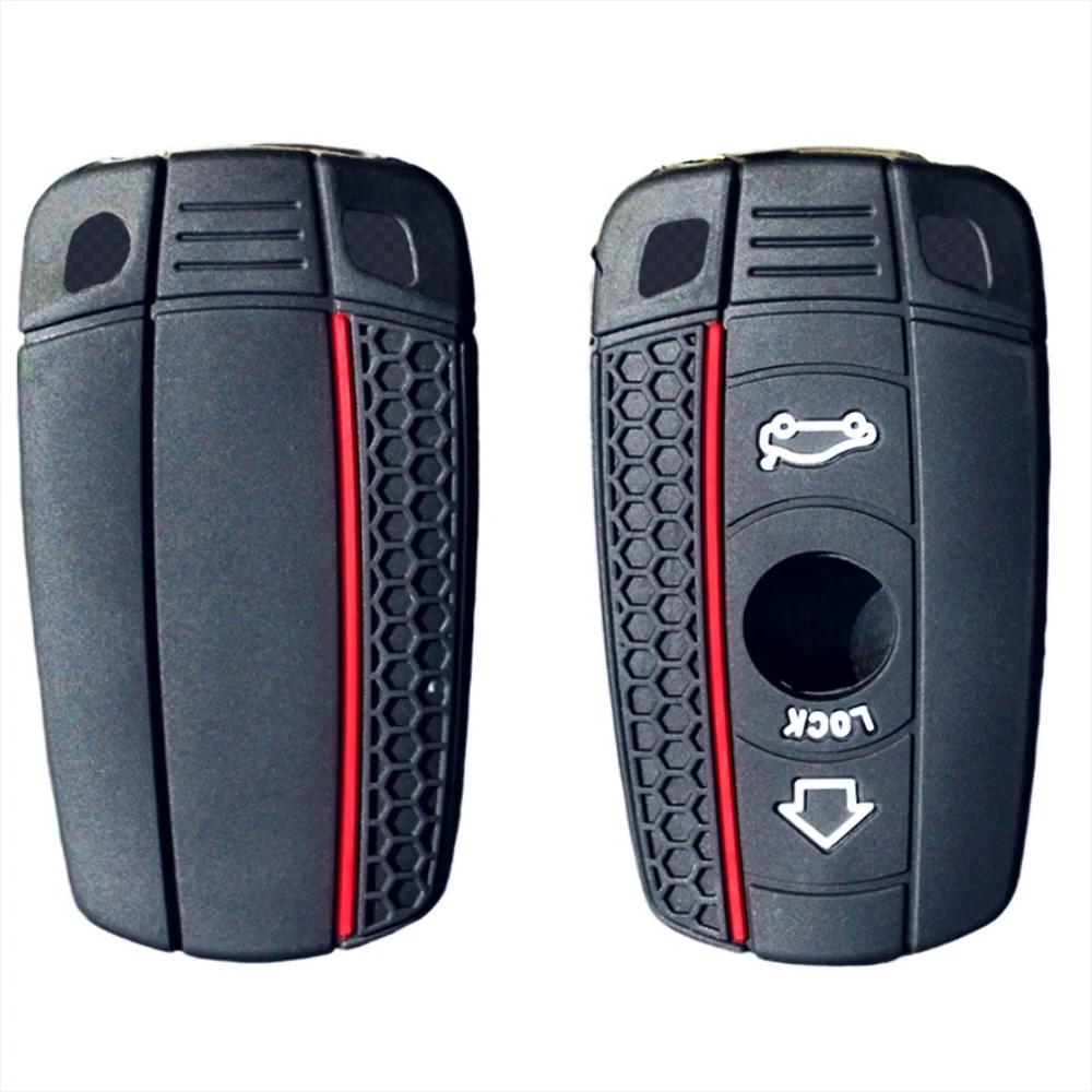 

Silicone Car Smart Key Case Cover For BMW E60 E61 E70 E81 E87 E90 E91 E92 X1 X5 X3 1 3 5 6 Series Z4 Protector Shell Accessories
