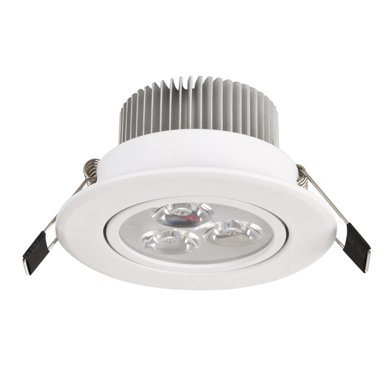 

1pcs Spot led 3W 4W 5W 7W Downlight Residential Dimmable Warm Nature Pure White Recessed LED Lamp Light Adjustable AC110V220V