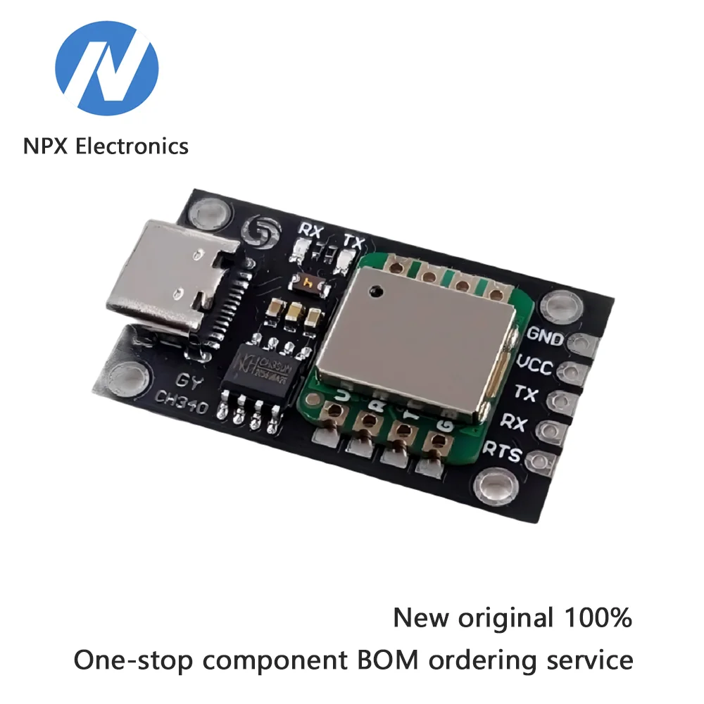 Sensore a nove assi GY-95T, accelerazione a tre assi, giroscopio, campo magnetico, modulo angolo atteggiamento, uscita porta seriale