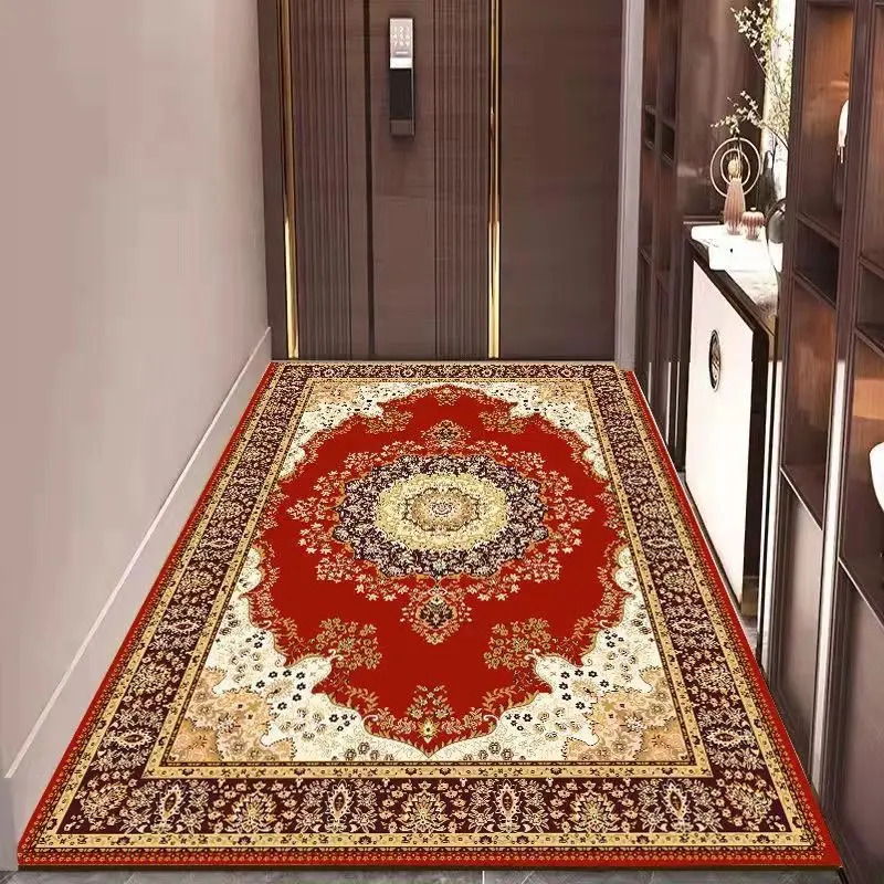 Nordic Persia Living Room Bedroom Study Corridor Foyer Water And Oil Absorption Fully Carpeted And Customizable