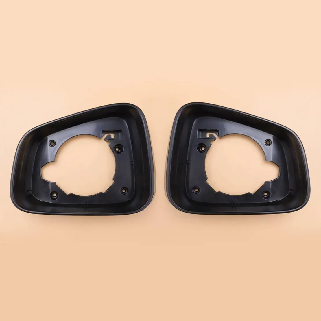 

1 пара вставок для зеркала заднего вида, рамка, черный ABS, подходит для Buick Encore Chevrolet Trax Opel Mokka X 2014 2015 2016-2018