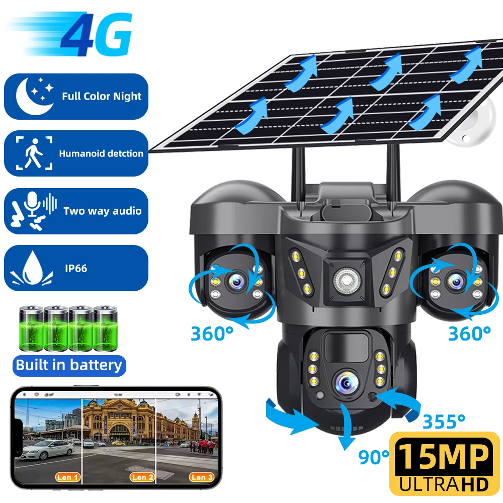 15MP 4G Solar Camer… - image
