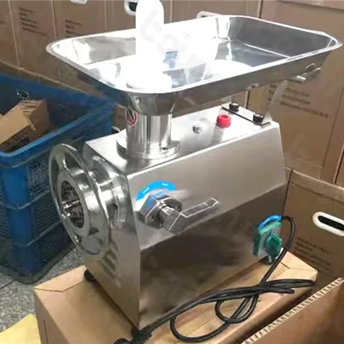Automatic Restaurant Electric Meat Mincers  Chicken Meat Grinder Plug Powered 1500w 750w Minced Meat Grinding Machine