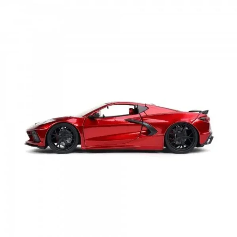 Jada 1:24 2020 Chevrolet Corvette Simulation Diecast Car Metal Alloy Model Car Toys For Children Gift Collection