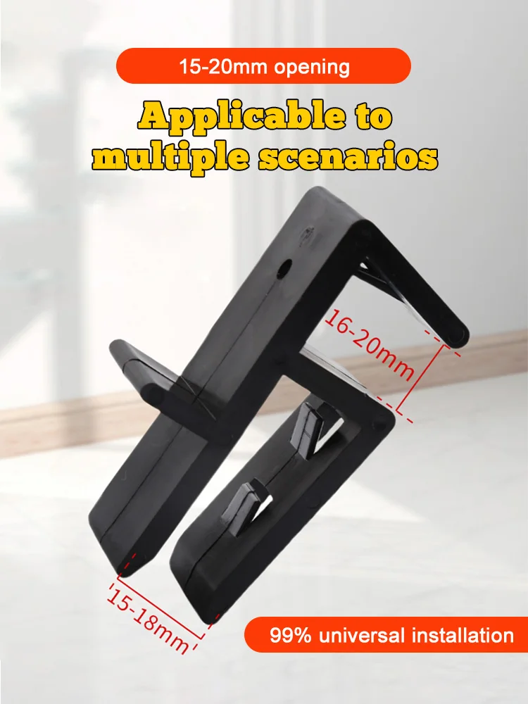 Imagem -04 - Jigs Closing Fixing Clip Wood Measuring And Marking Fixture Cabinet Wardrobe Wooden Board Carpentry Installation Tools 1520 mm