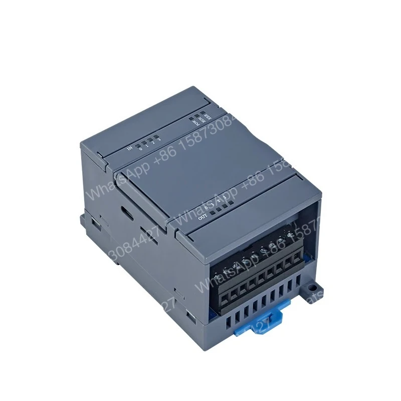 Controlador PLC 4DI 4DO con Salida de Transistor, 232 Salidas de Pulso, Diagrama de Lásera QJ-3U8MT-T2-4PUL, Modbus para Automatización