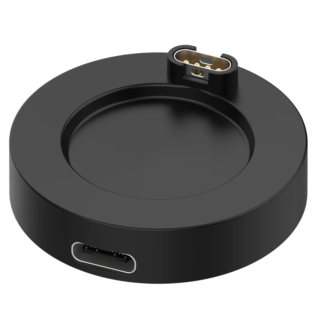 قاعدة شحن لاسلكية سريعة متصلة لـ Garmin Venu X1 / Quatix 8 / Fenix 8 7 6 5 / Tactix 8 / Forerunner 570 970 / vivoactive