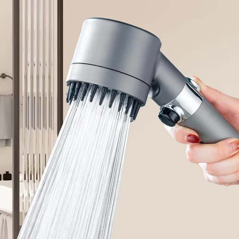 New 3 Modes Shower Head High Pressure Showerhead Portable Filter Rainfall Faucet Tap Bathroom Bath Home Innovative Accessories