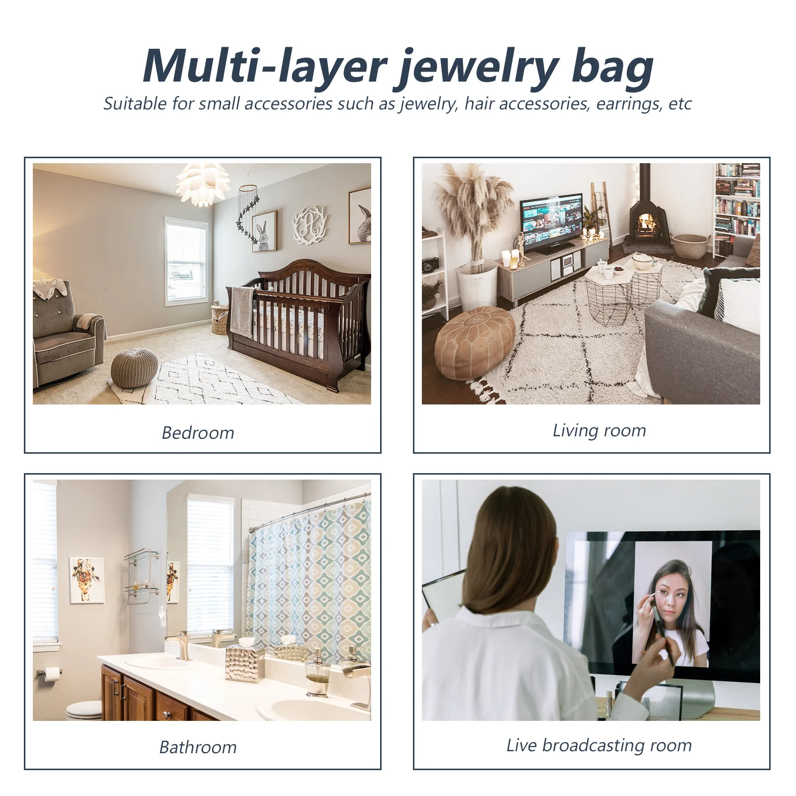 

Wooden Jewelry Box Rectangular Hollow Out Gift Box For Ring Necklace Bracelet Storage Earring Organizer Proposal Case