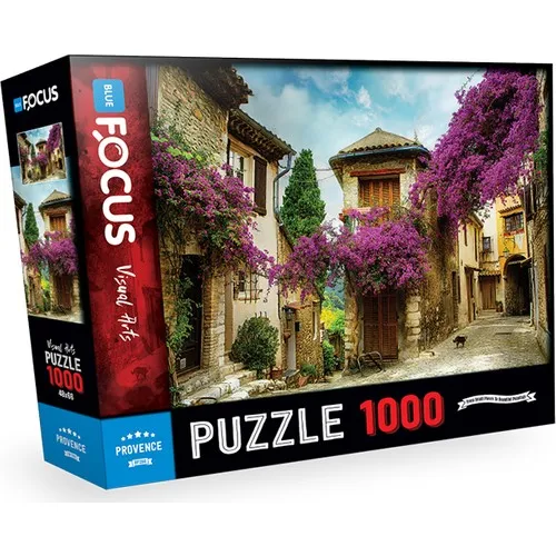 Blue Focus 1000 Piece Jigsaw Puzzle - Provence