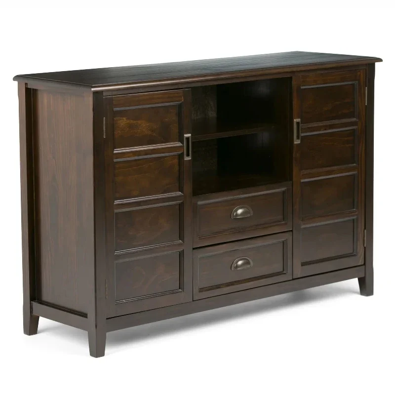 

Mahogany Brown, High TV Media Stand