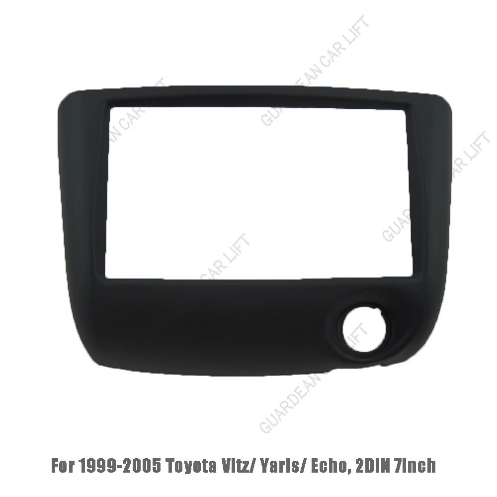 Radio con GPS para coche, reproductor estéreo con Android, MP5, 2Din, unidad principal, marco de tablero, para Toyota Yaris Echo Vitz Platz 1999-2005(7 pulgadas)