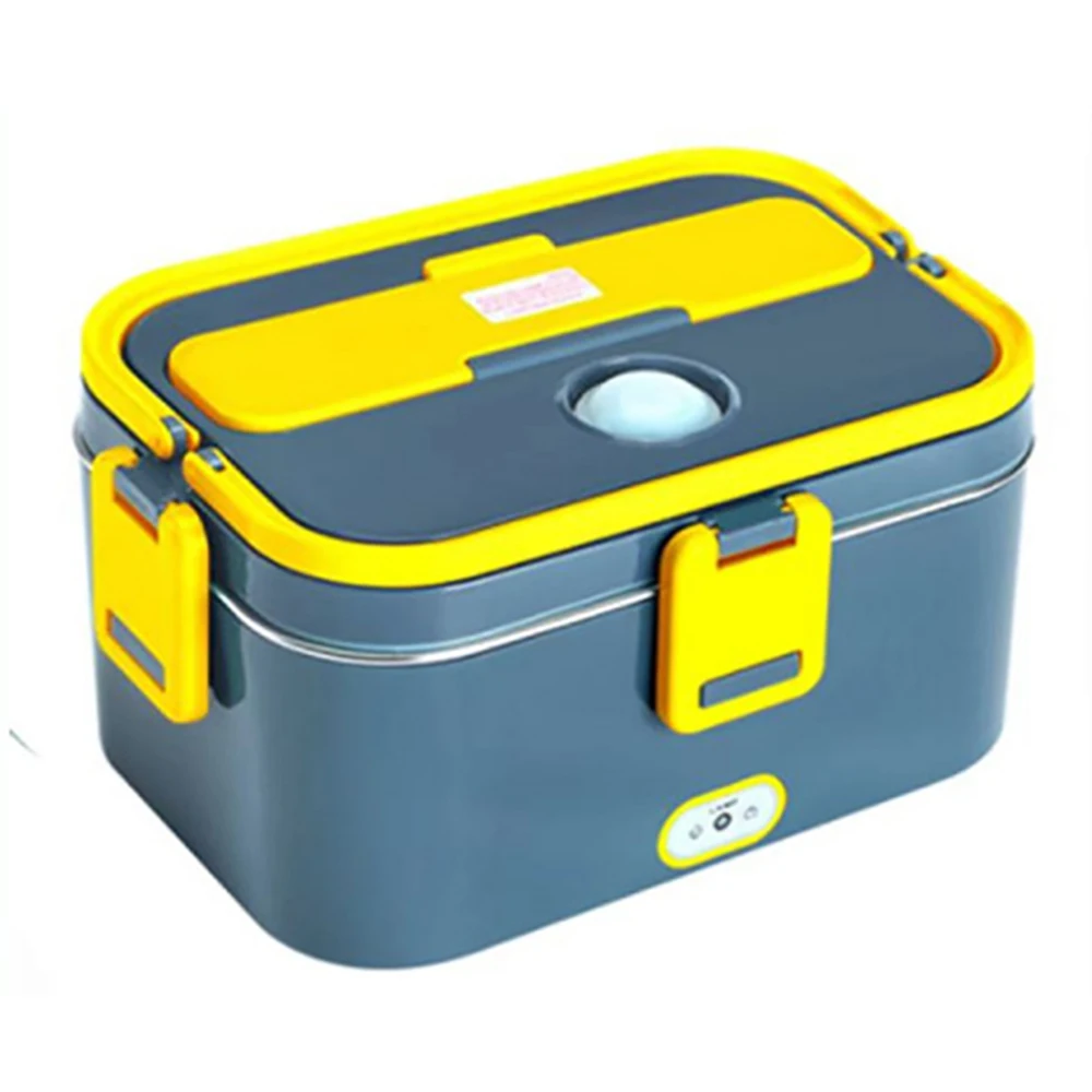 1.2L 1.8L Electric Lunch Box Meal Pot Stainless Steel Portable Lunchbox Thermal Car Food Heated Camping Bento for Women Kids Bag