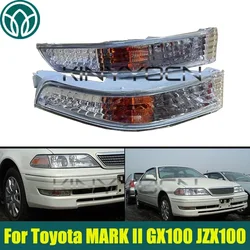 1Pair Front Bumper Fog Lamp light For Toyota MARK II GX100 JZX100 1999-2000 Front Driving Lamp Signal Light
