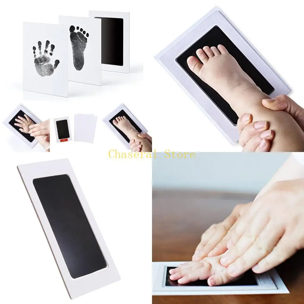

E7CE Clean for Touch Чернильная подушечка для снятия отпечатков рук и ног ребенка, предметы первой необходимости для подарок для