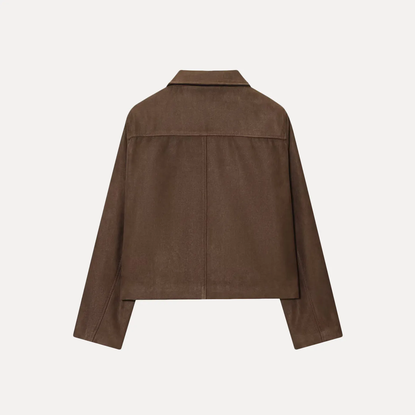 Nowa, modna, brązowa kurtka ze sztucznej skóry na jesień 2025, uniwersalna, elegancka, wysokiej jakości odzież damska, płaszcze damskie.