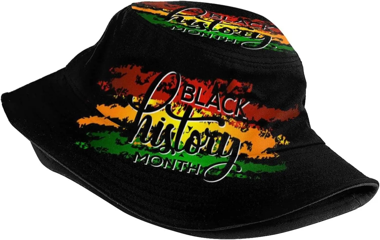 Black History Month Bucket Hat for Men Women Packable African American Sun Hats Outdoor Summer Travel Hiking Beach Cap