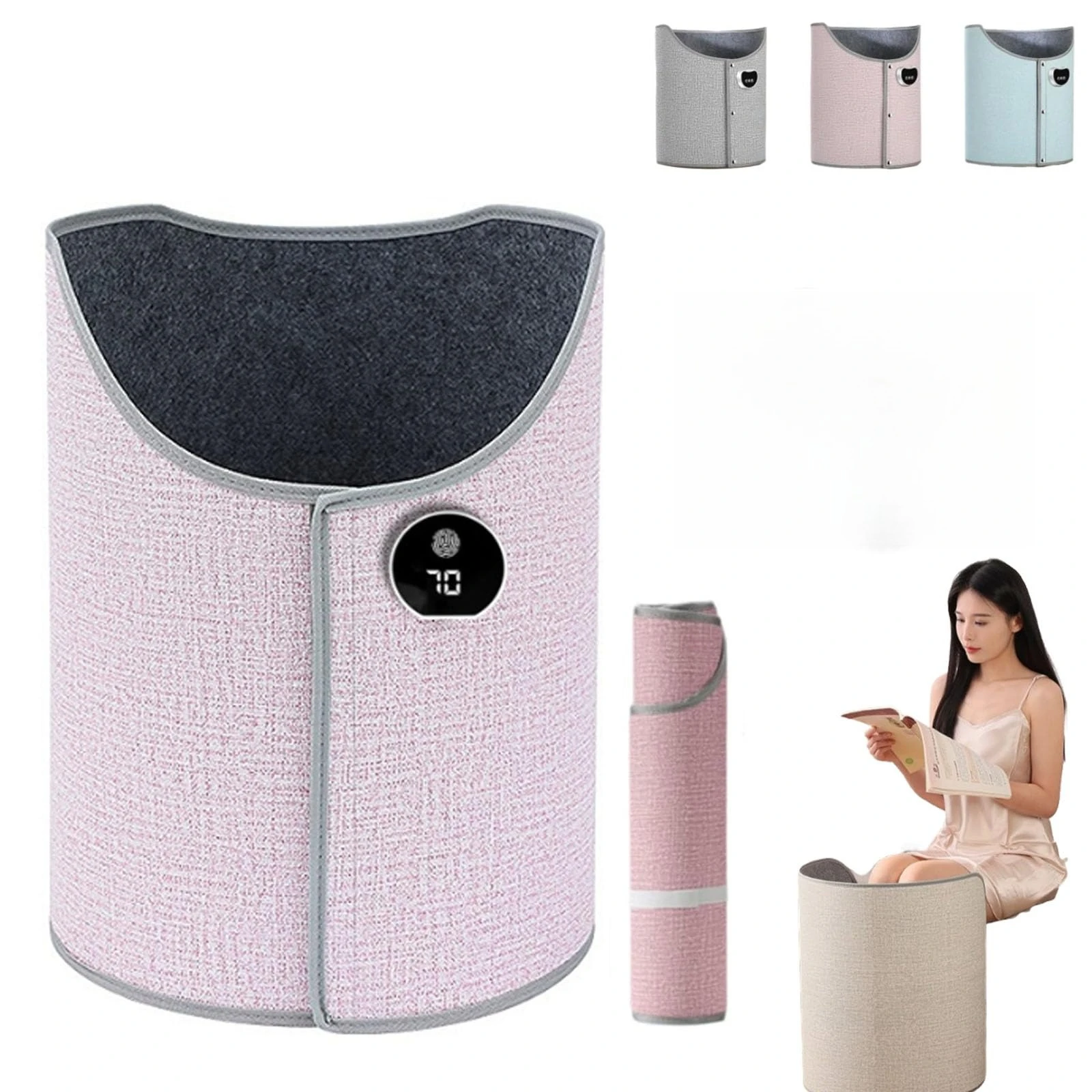 

Multifunctional Under Desk Foot Warmers Winter Work Warm 360° Surround Heating Electric Foot Warmer