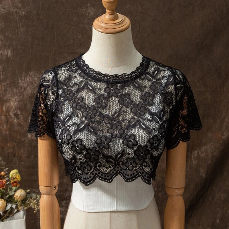 blusa-feminina-elegante-de-renda-floral-transparente-com-gola-falsa-vazada-casual-de-verao-respiravel-com-capa