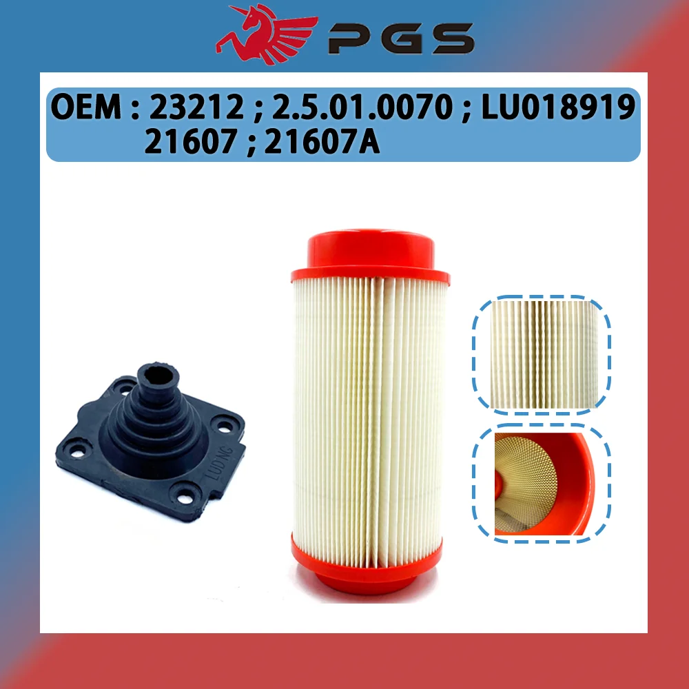 

Крышка сыворотки BOOT и воздушный фильтр для Linhai 260 300 400 ATV Quad Parts LU 019337 23212 2,5.01.0070 ЛУ 018919 21607 21607А 4,6.01.1040