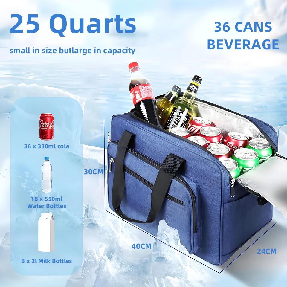 Bolsa térmica portátil de 25L  - Outdoor Camping Fridge avaliação e preço
