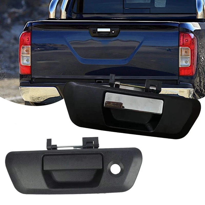 

For Nissan Navara D23 NP300 2015 2016 2017-2019 Tailgate Pull Handle Rear Door Switch Handle Back Trunk Tailgate Outside Handle