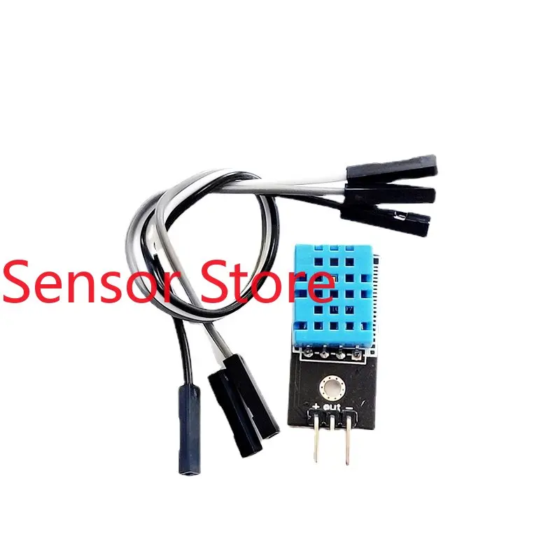 5PCS Module Equipped With DuPont Single Bus Digital Temperature And Humidity Sensor DHT11  Electronic Building Block