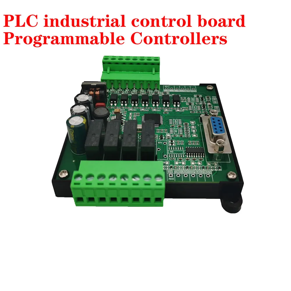 PLC industrial control board programmable controller compatible 2N 1N 10MR (B)