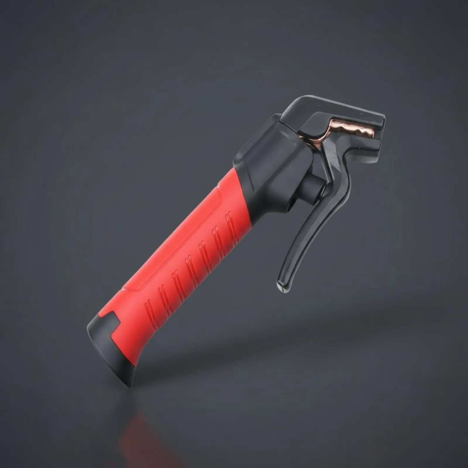 600A Metal-Joining Holder Heat Resistant Handle Angled Metal-Joining Clamp Heavy Duty Rod Holder Labor-Saving Design for Welders