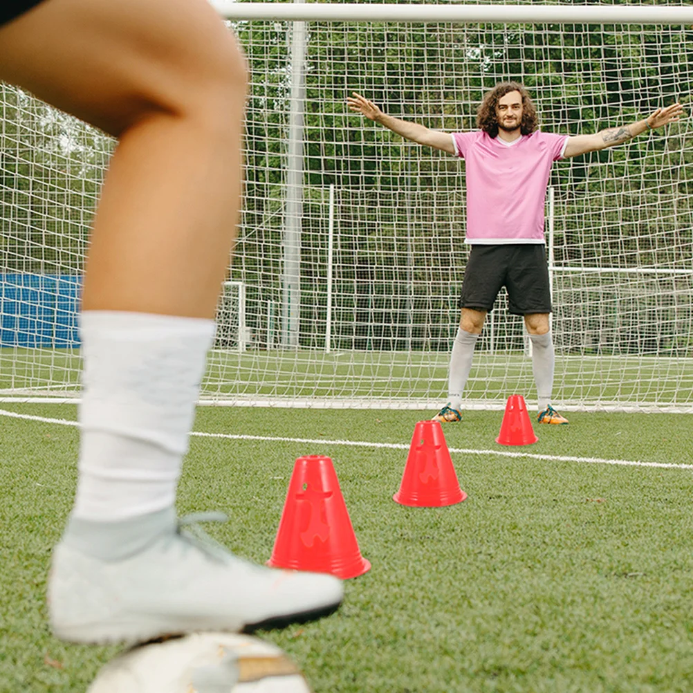 

Футбольный барьер для катания на роликовых коньках, тренировочное оборудование, дорожные конусы для ловкости
