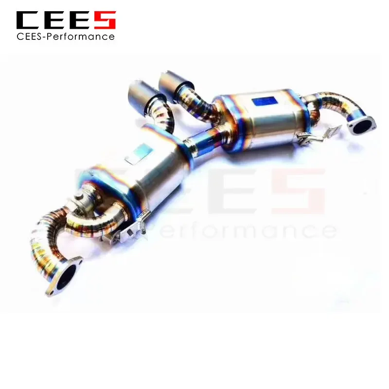 CEES Performance Catback Exhaust For PORSCHE CAYMAN (981) 2013- Exhaust Pipe Muffler Tuning  Automobile Exhaust System