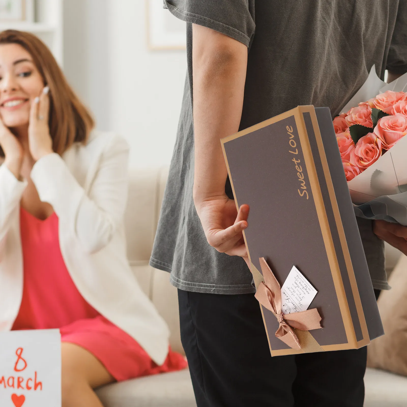 

1 Box Simulation Rose Soap Flower Exquisite Artificial Bouquet for Home Decor Wedding Valentine Gift Lasting Fragrance