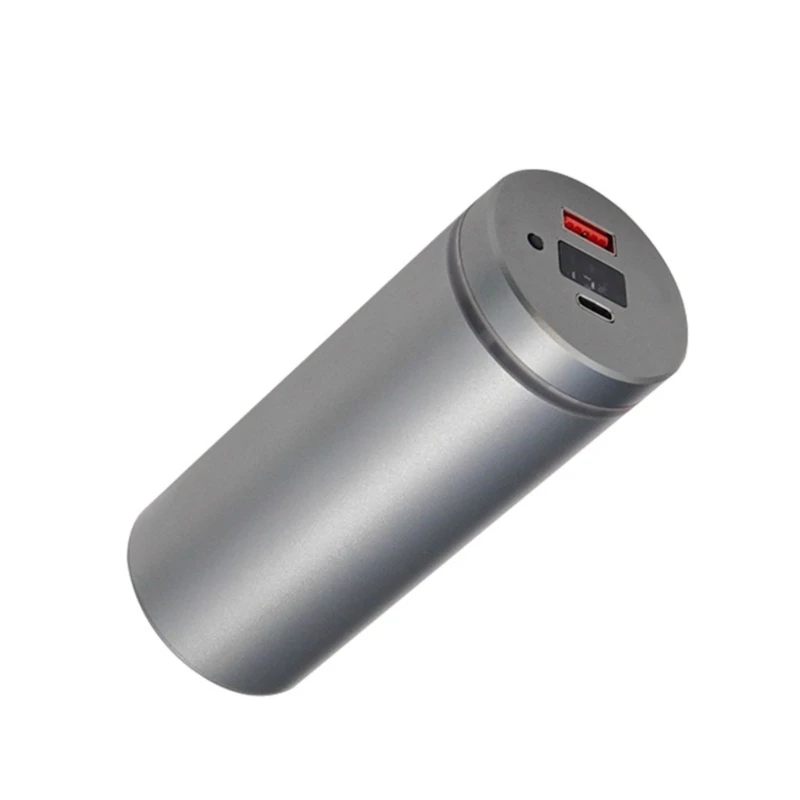Funda para banco energía para batería 46950, soporte carga rápida, carcasa aluminio, carcasa para banco energía