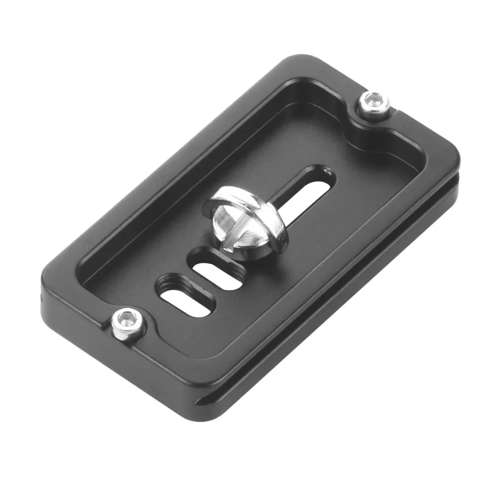 Universal Kugelkopf Schnellwechselplatte Digitalkamera Stativ Schnellplatte Klemme Montageadapter PU-70 70 * 38 * 10 mm – Detail 5