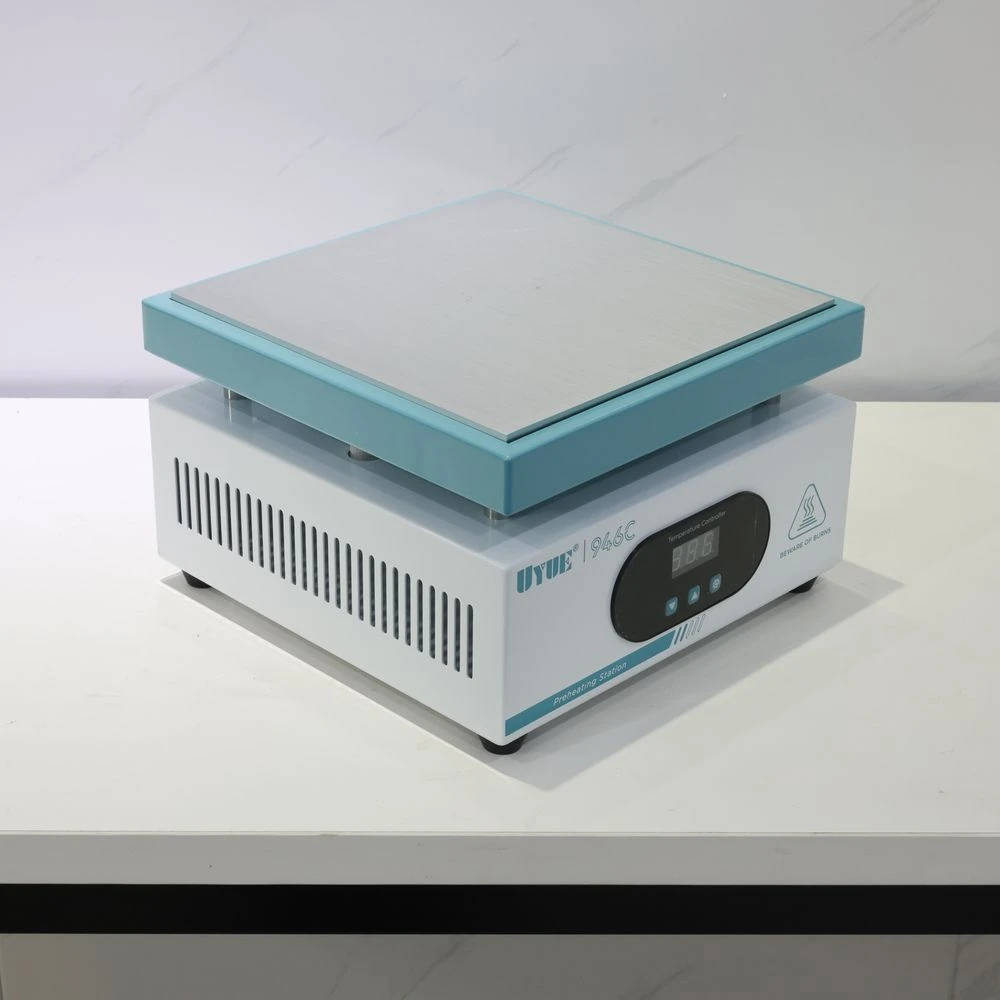 UYUE 946C Electronic Hot Plate Preheat Digital Preheating Station 200x200mm For PCB SMD Heating Led Lamp Desoldering 110V/220V