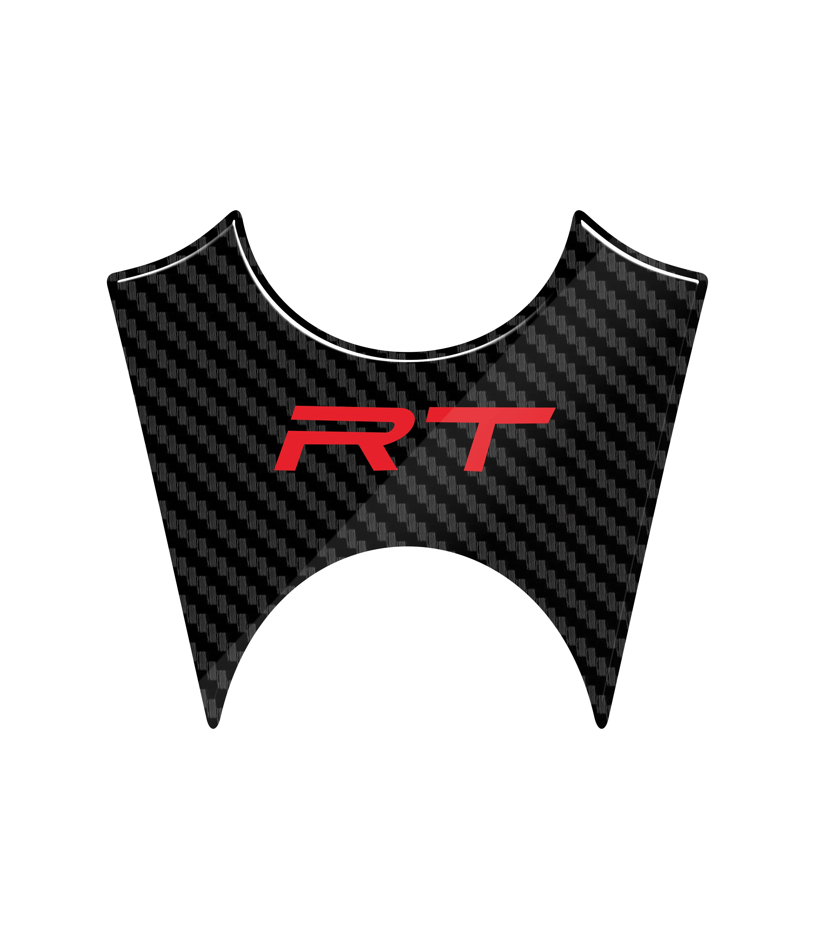 

3D Motorcycle Carbon Fiber Pattern Top Triple Clamp Yoke Sticker Case for BMW R1200RT R 1200 RT 2010-2013 2011 2012