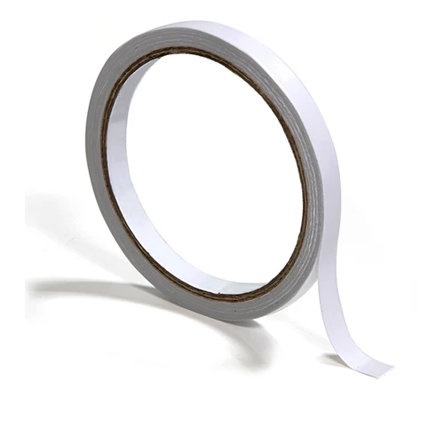 Imagen 2 del producto Cinta de doble cara súper fuerte, cinta adhesiva potente de doble cara para rasgar a mano para montaje, almohadilla de fijación, papel adhesivo, 10M, 1 rollo