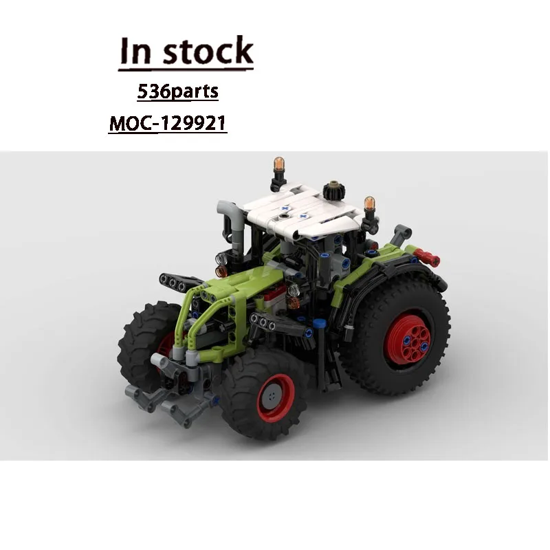 

MOC-129921 Новая модель трактора в стиле ретро 90-х, конструктор, 536 деталей, креативный подарок для мальчиков на день рождения