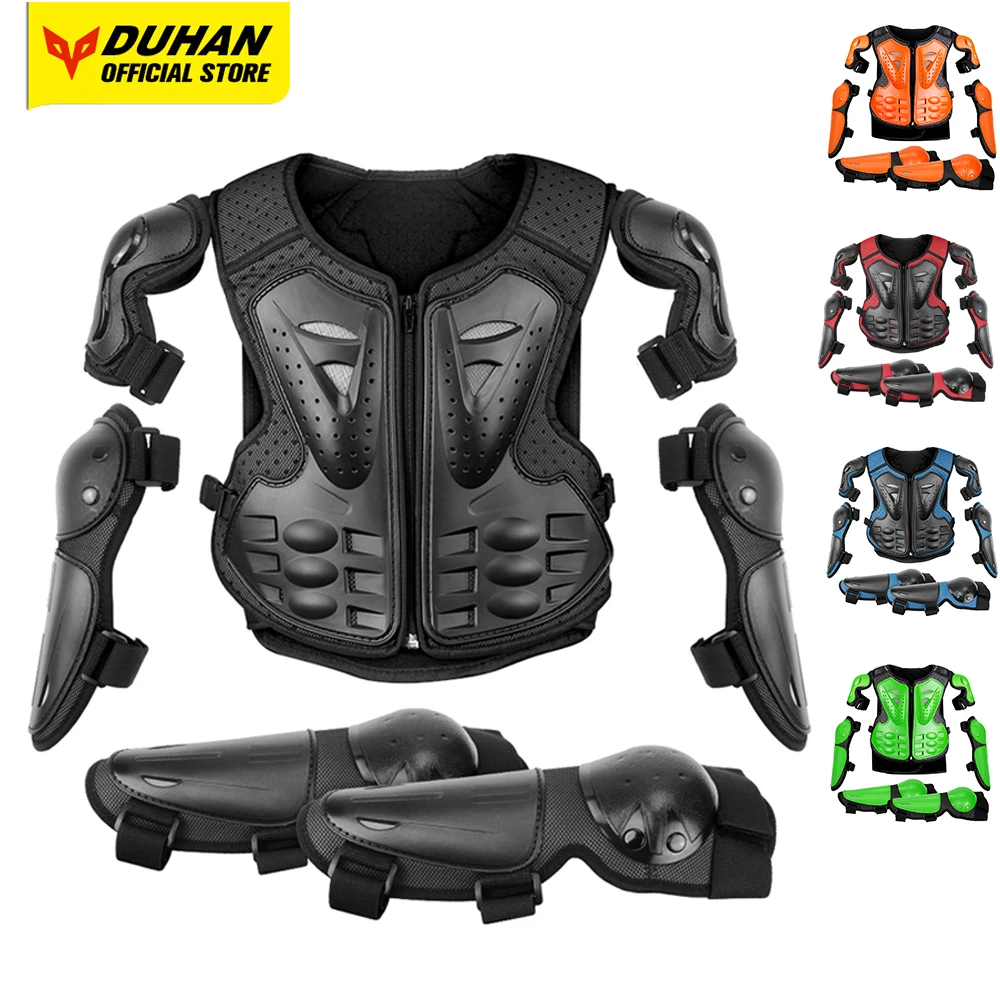 

Kids Youth Motorcycle Body Armor Jacket Motocross Protective Gear Vest Armor