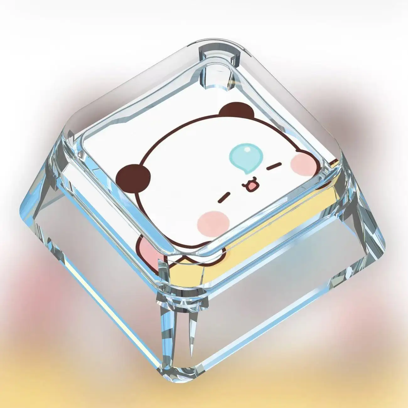 Cute Bubu Dudu Keycaps ABS Custom Mechanical Keyboard Keycap Set Kawaii Panda DIY Desk Decor Gift For 61/64/68/84/75/86Keys view 4