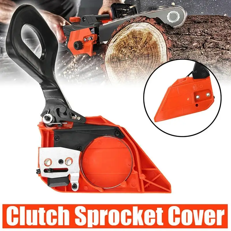 

Chain Saw Brake Handle Clutch Sprocket Cover for Chinese Chainsaw 4500 5200 5800 45CC 58CC MT-9999