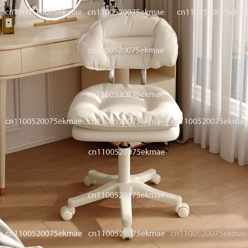 Backrest Computer Chair Home Bedroom Dresser Makeup Chair Dormitory Student Desk Study Lift Swivel Chair