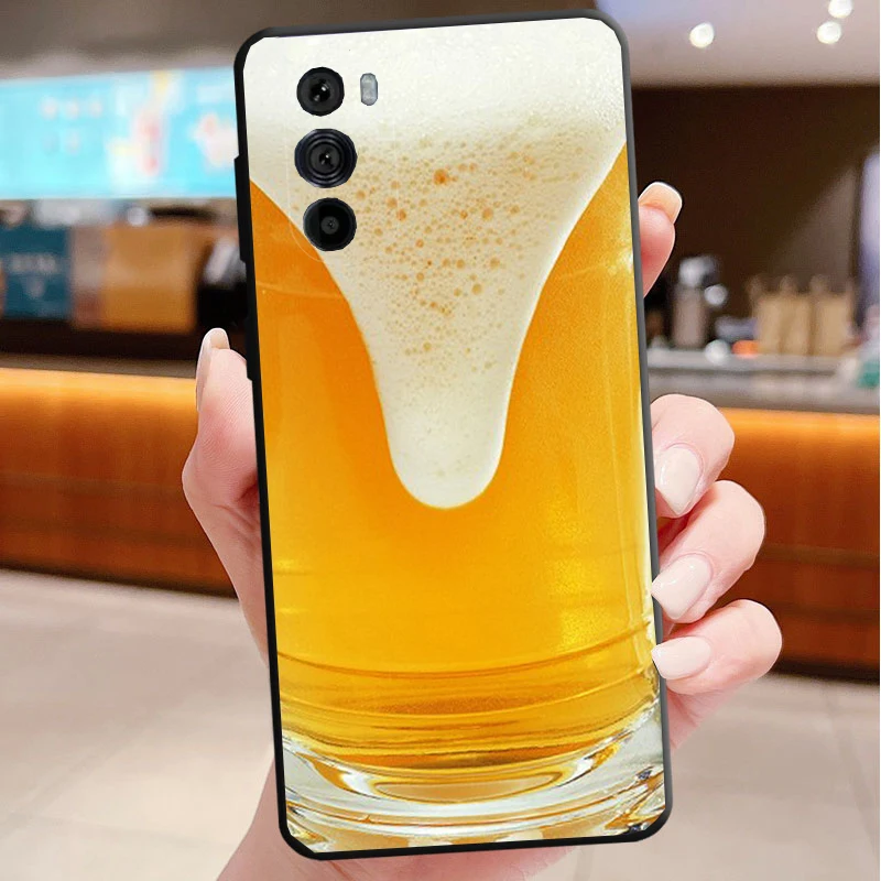 

Summer Beer Funda Phone Case For Motorola Edge 50 40 Pro 60 50 40 30 Ultra Neo Fusion Moto G Play G Stylus G Power G
