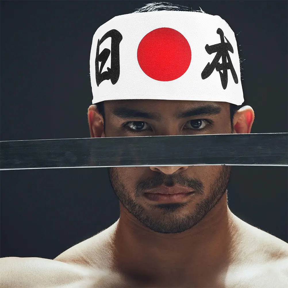 

Набор из 8 повязок на голову в японском стиле для взрослых: ниндзя, каратэ, для поваров суши, самураев, косплея, кухни, боевых искусств, впитывающие пот