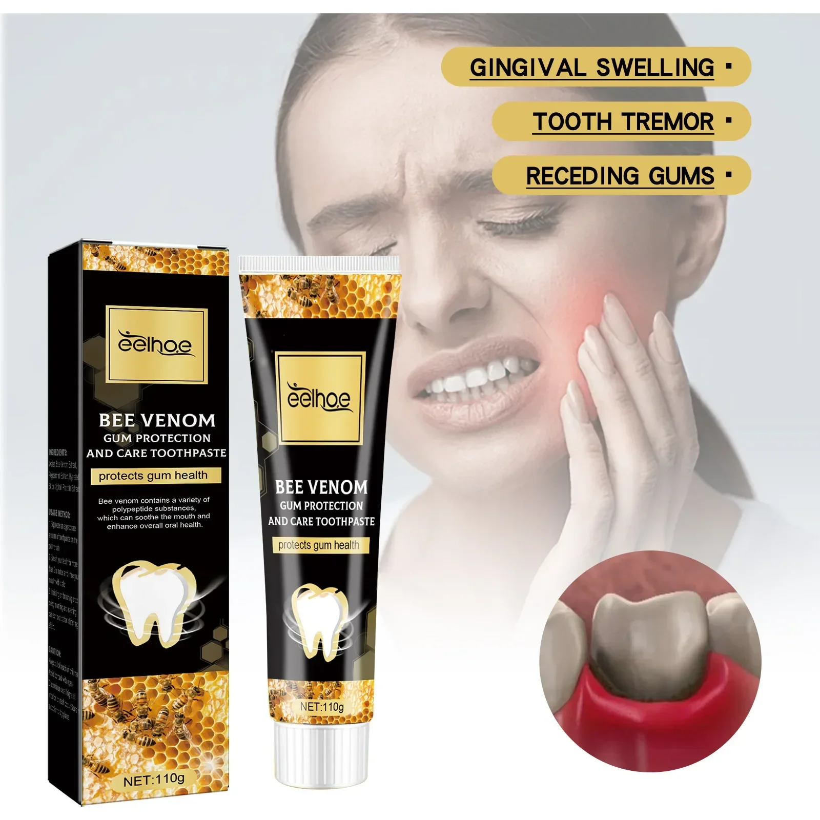 

Cavities Caries Protect Teeth Whitening Toothpaste Gums Repair Toothpaste Remove Plaque Eliminate Bad Breath Gum Treatment Decay