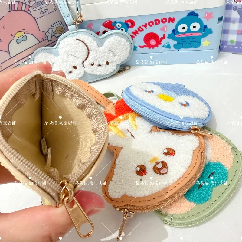 Weiche Pikachu Piplup Rowlet Scorbunny Tandemaus Münzbörse aus PU-Leder mit Reißverschluss für die tägliche Aufbewahrung, Geschenk für Fans – Detail 3