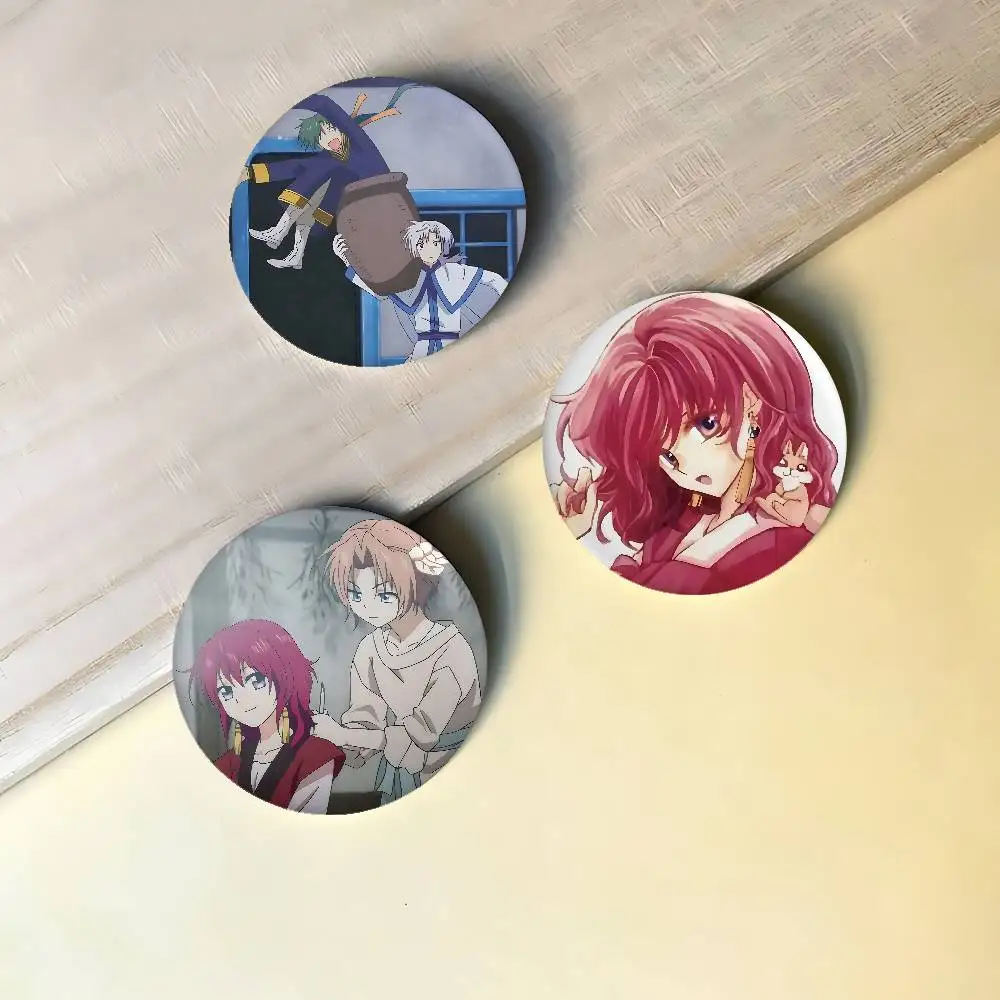 Yona Of The Foster Badges Peripheral Lapel Pins Tinplate Round Brooch For Shoulder Bag Accessories Souvenir Gifts